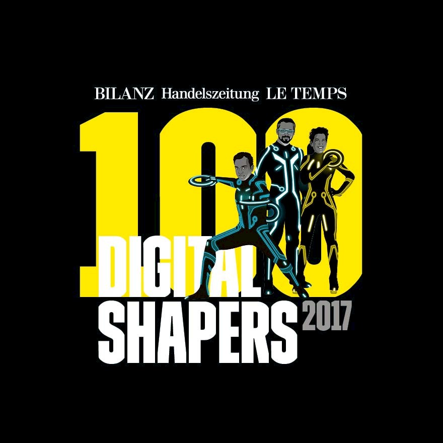 Cover Artwork. BILANZ, Handelszeitung, Le Temps - Digital Shapers 2017