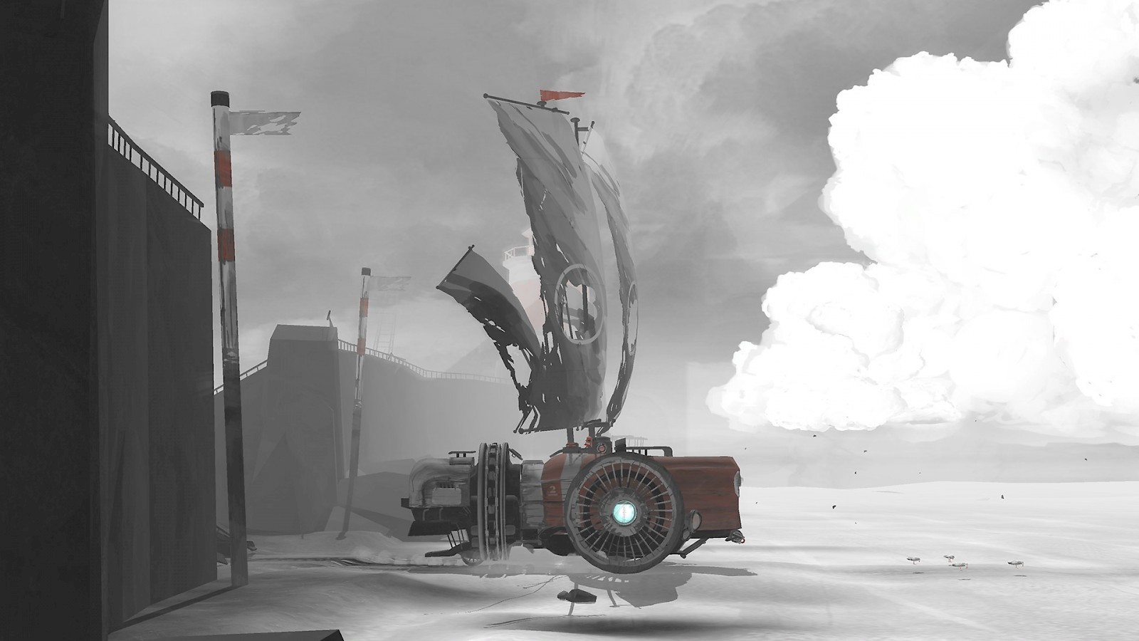 © FAR: Lone Sails. Okomotive, 2017