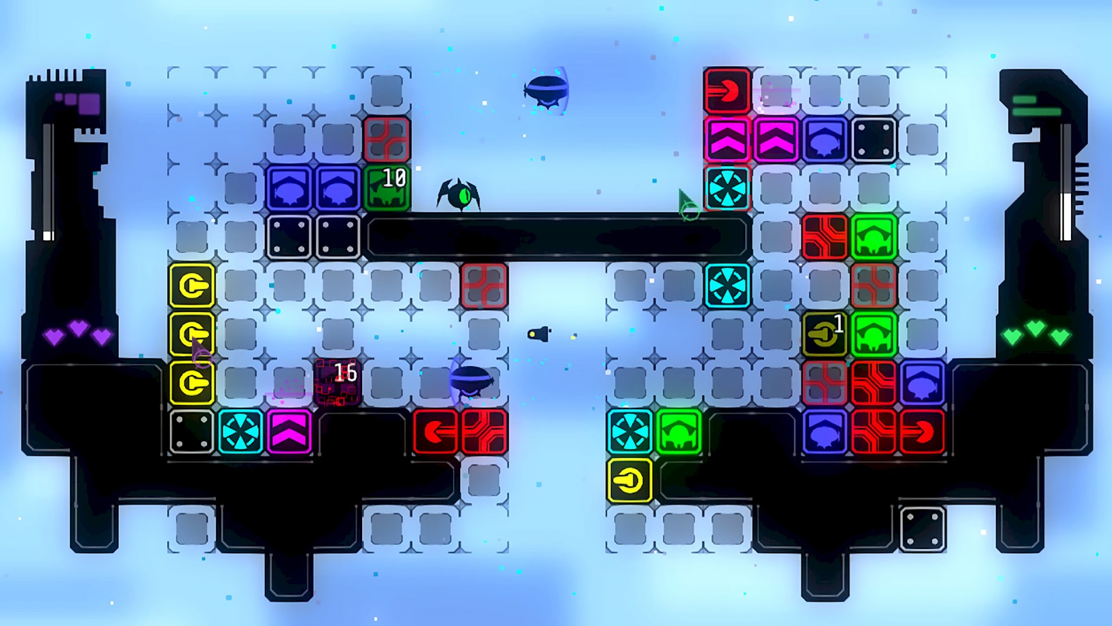 Screenshots aus Tower Offense. © Capsule Games