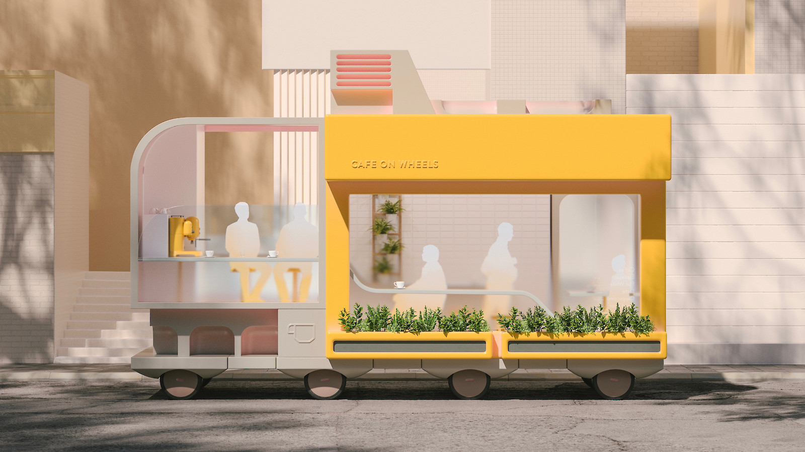 © SPACE10. Cafe On Wheels, 2018.