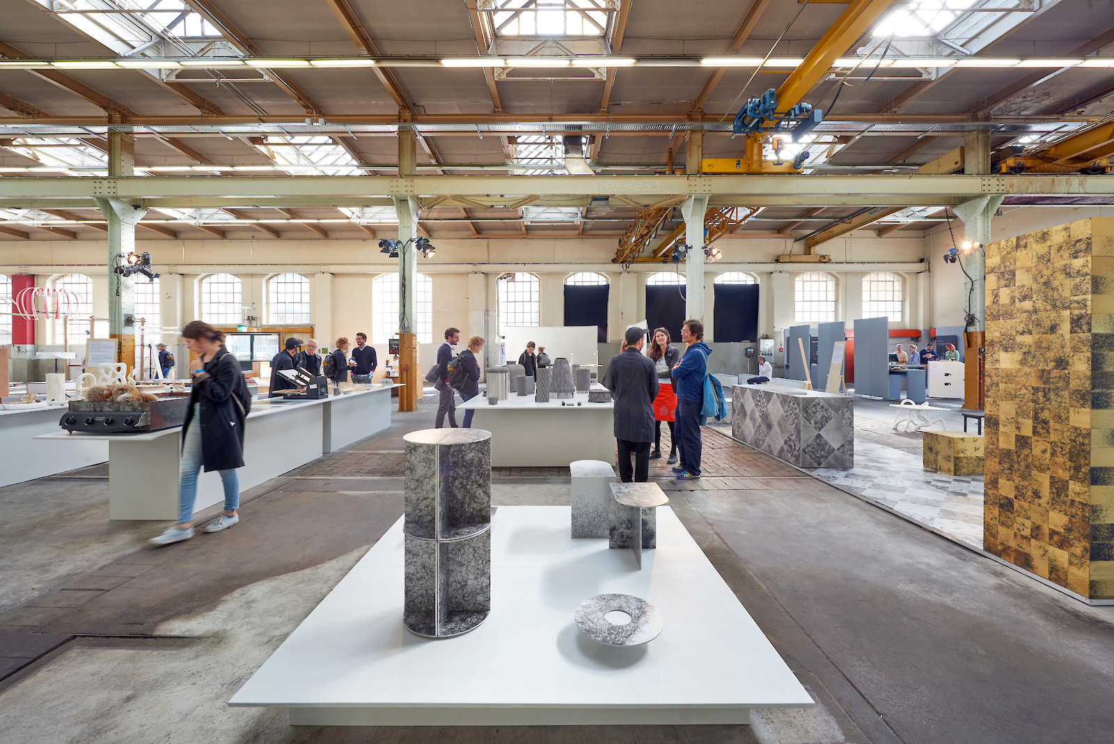Impressionen Design Biennale Zürich 2017. Werkstadt Zürich. Photo Credit Luca Zanier.