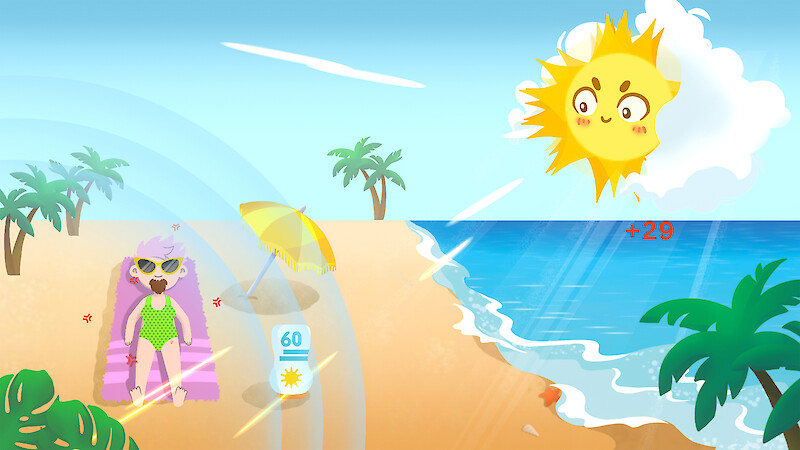 Idle Sunbathing