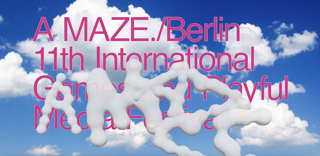 Screenshot Keyvisual. Webseite A MAZE Festival.