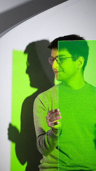 Porträt: Raphael Ammann. © ZHdK.