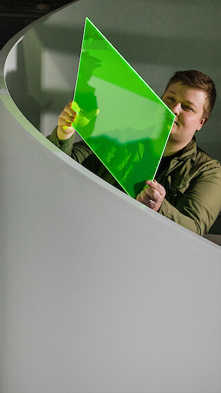 Porträt: Raphael Ammann. © ZHdK.