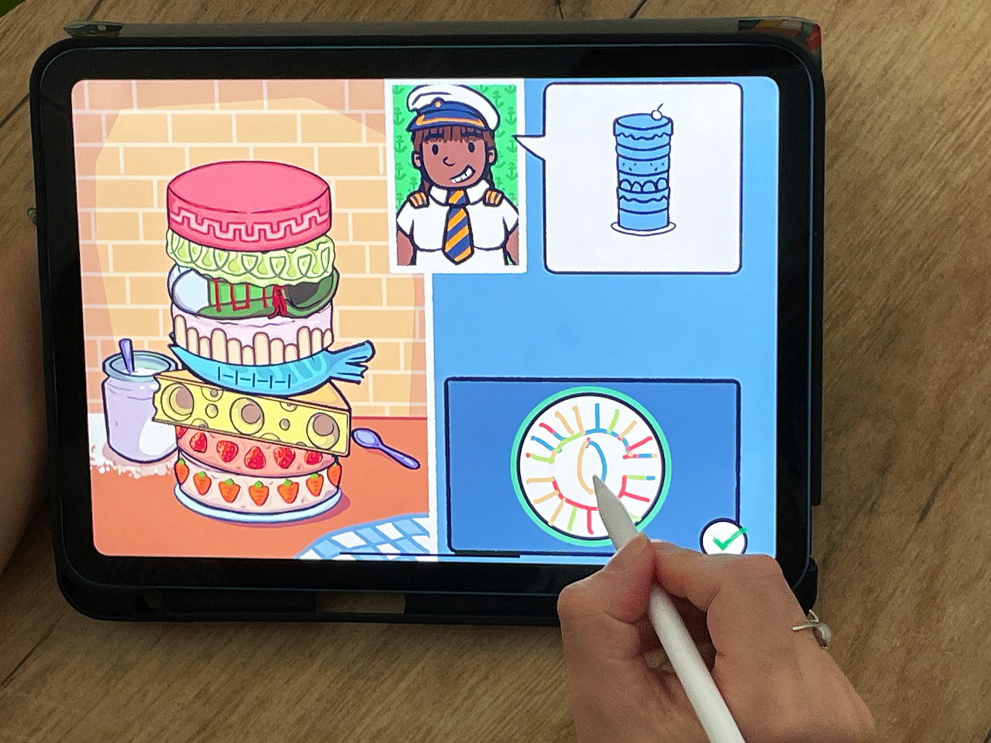 Spielerisch Schreibmotorik trainieren II: Konditorei Kritzel