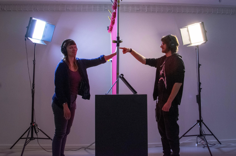 «UNCURTAINTY» von Léa Coquoz und Manuel Wirth. © ZHdK Game Design, 2019.