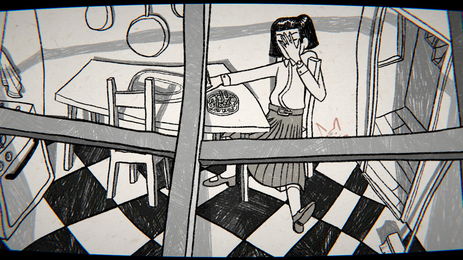 Screenshot Tom the postgirl by Oopsie Daisies.