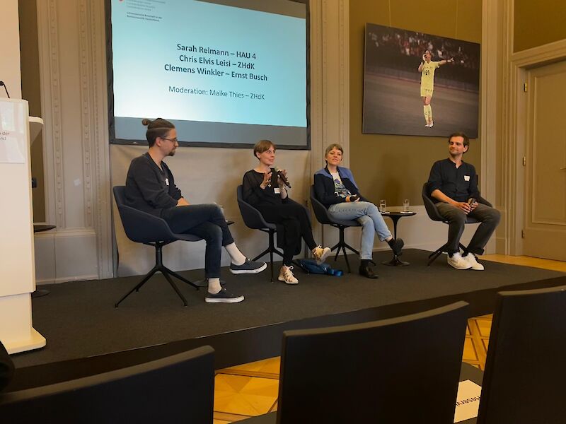 Netzwerkveranstaltung «Games: Zurich meets Berlin». Schweizerische Botschaft Berlin. Foto: Stefan Kraft.