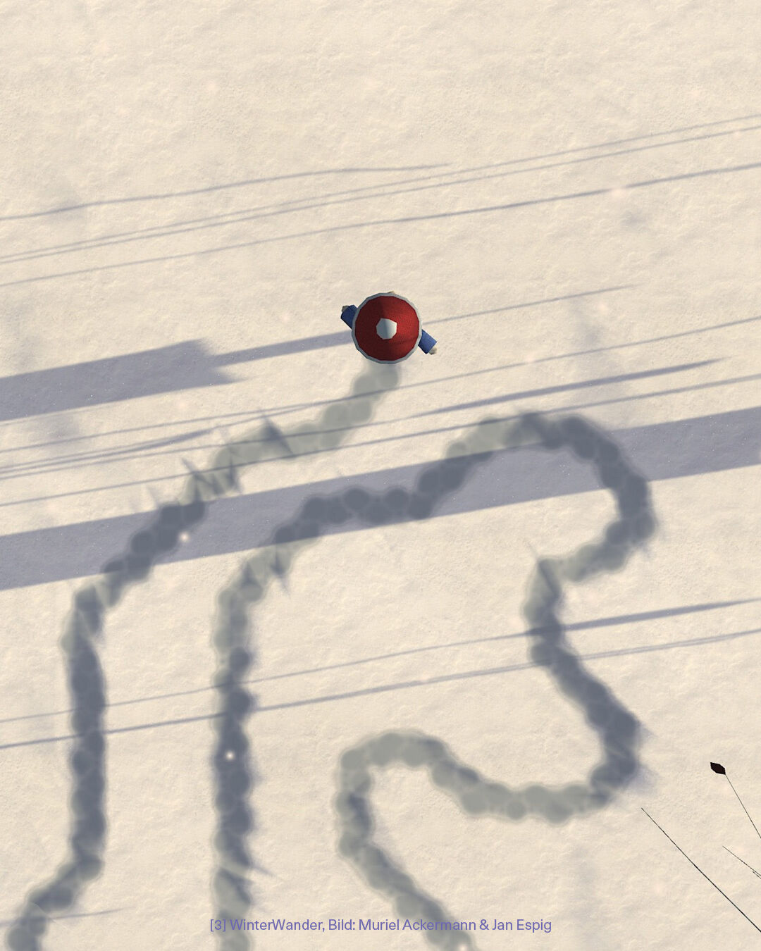 «WinterWander» von Muriel Ackermann & Jan Espig. © ZHdK.