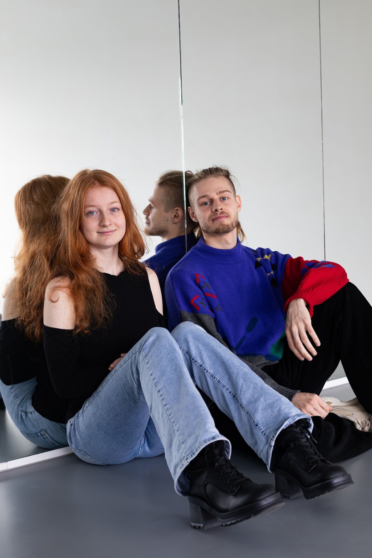 Muriel Ackermann und Jan Espig. Porträt: David Jäggi. © ZHdK.