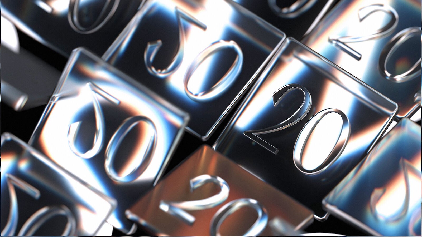 Keyvisual «20 Jahre Fachrichtung Game Design». Visual Identity by Johannes Köberle.